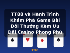 TT88 và Hành Trình Khám Phá Game Bài Đổi Thưởng Kèm Ưu Đãi Casino Phong Phú - TT88