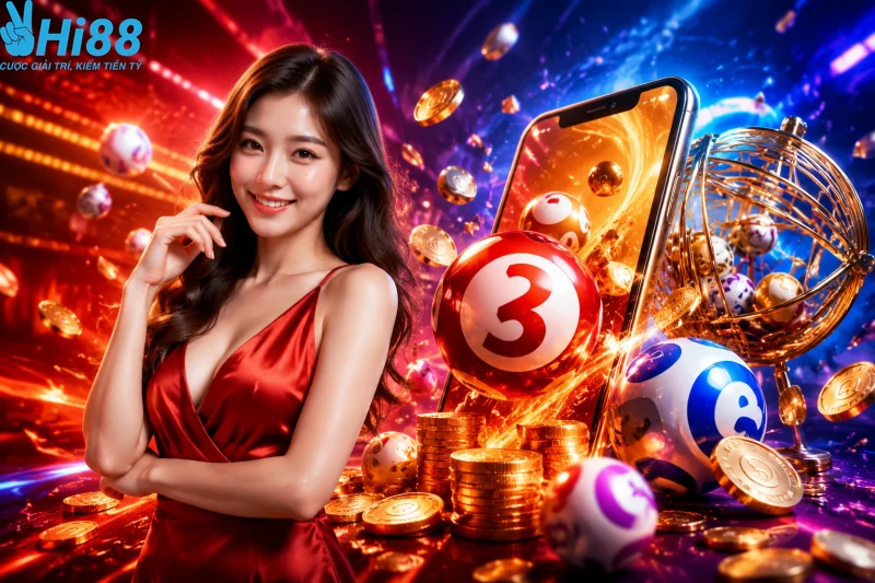 Biểu tượng bảo mật và uy tín của sảnh xổ số HI88