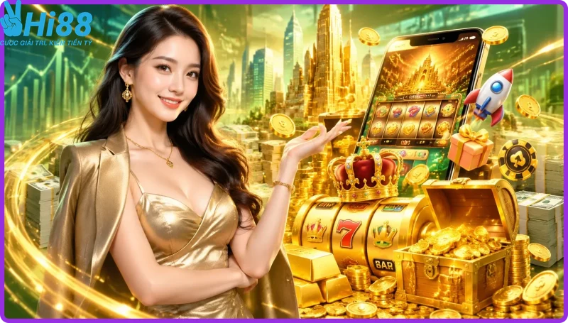 Game thành phố vàng hi88 với đồ họa 3D sắc nét