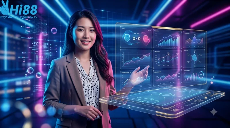 Hình minh họa người chơi tìm hiểu bảng kèo bóng đá và dữ liệu trận đấu trước khi tham gia.