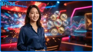 Minh họa quy trình tham gia dịch vụ xổ số trực tuyến an toàn và minh bạch