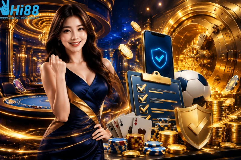 Quy trình 4 bước đơn giản tham gia cược thể thao trực tuyến HI88