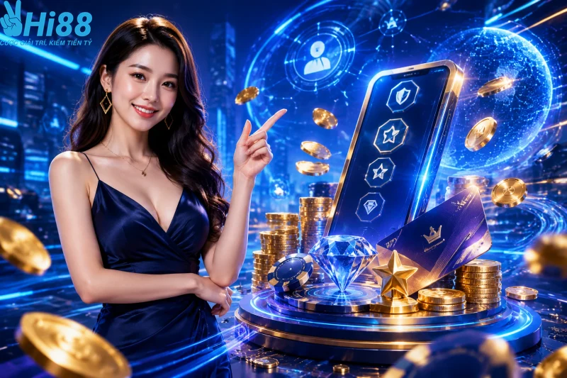 Quy trình thăng hạng thành viên VIP HI88 tự động và nhanh chóng