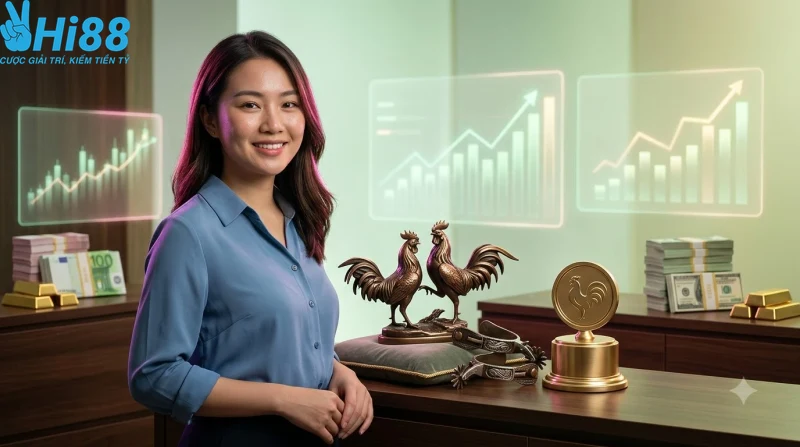 Thiết bị công nghệ hiển thị trận đấu đá gà trực tuyến trên nền tảng uy tín