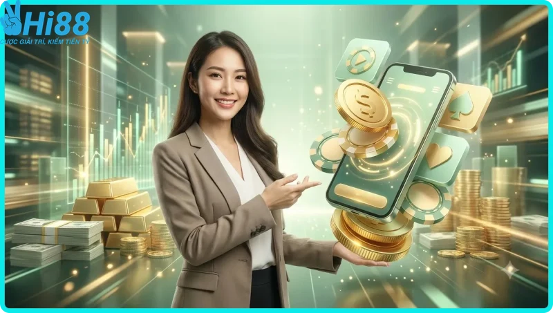 Trải nghiệm xóc đĩa trực tuyến tại HI88 với không gian sang trọng