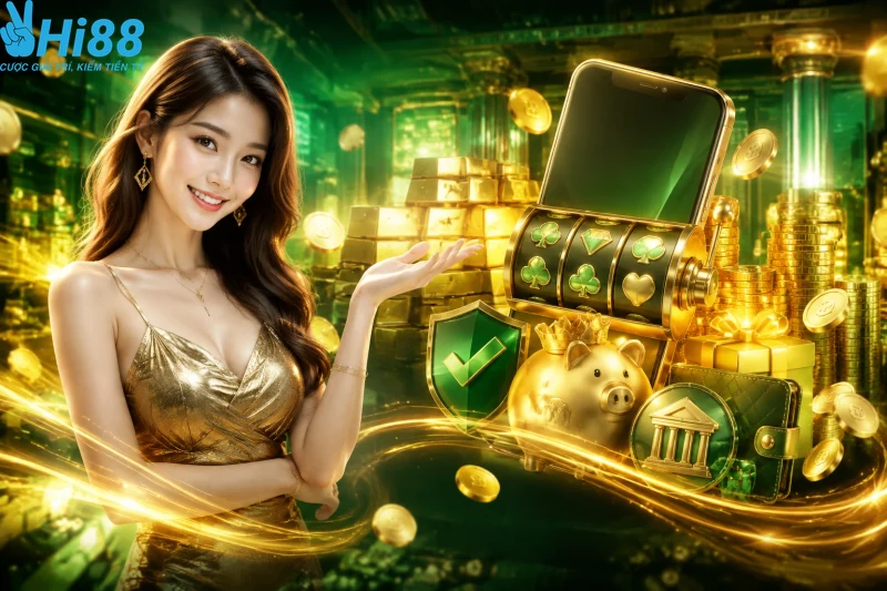 Tỷ lệ hoàn trả RTP cao và bảo mật tuyệt đối tại nổ hũ HI88